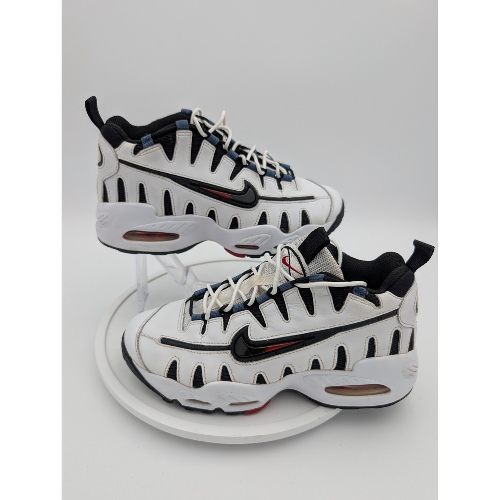 Nike Air Nomo Max White Black Navy Red Shoes Youth 5.5Y Women's 7